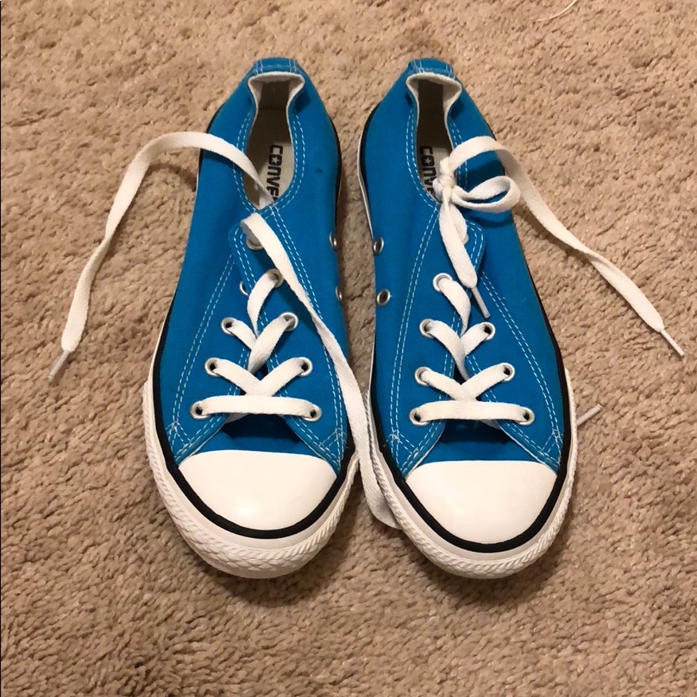 Blue converse